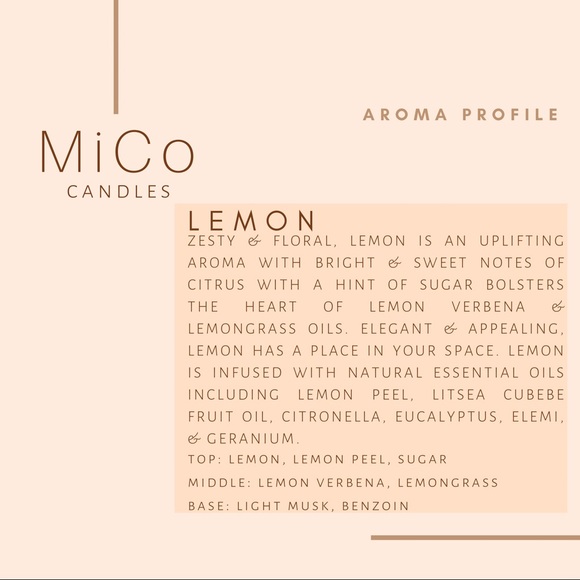 MiCo Candles • 8 oz Premium Soy Candles - Picture 4 of 10
